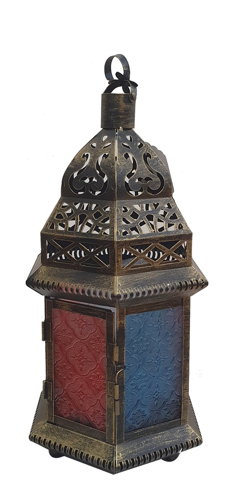 Brushed Lantern, 35cm