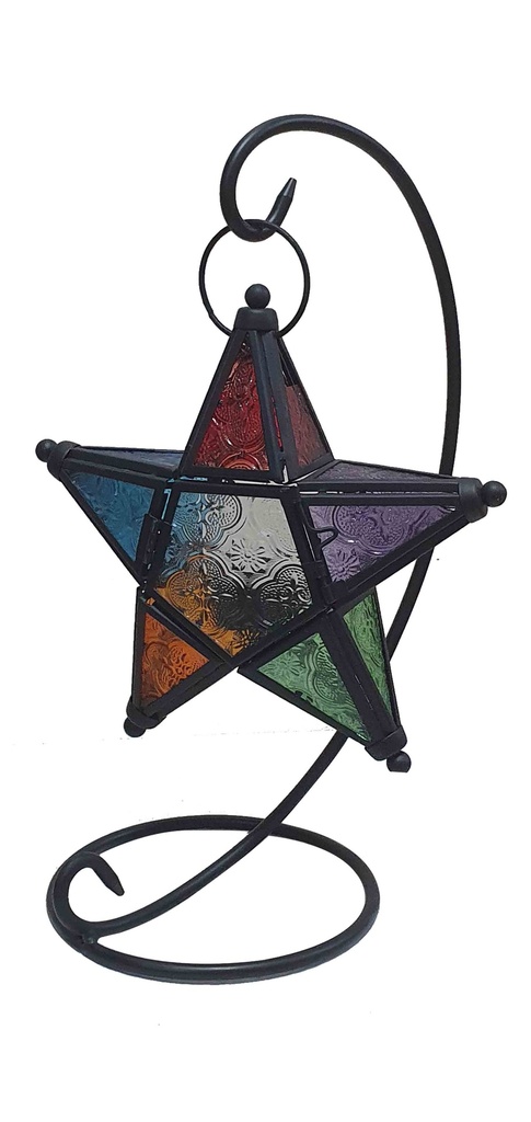 Star Lantern Stand, 33cm