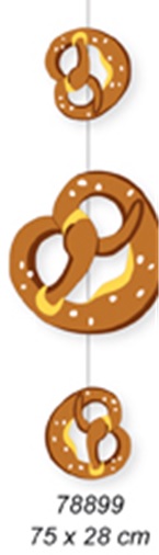 Pretzel Garland, 75cm