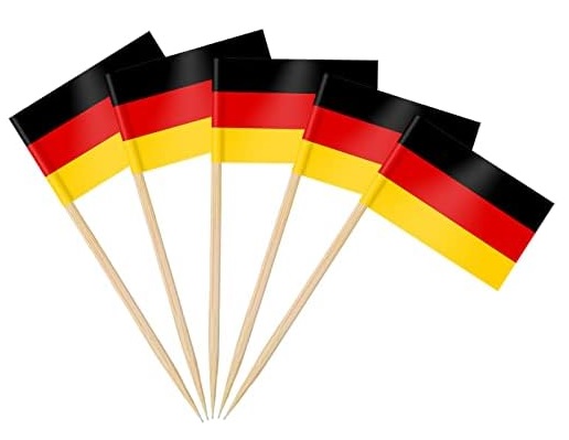 German Flag Picks