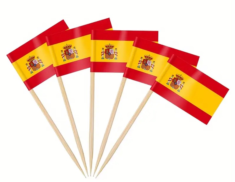 Spain Flag Picks