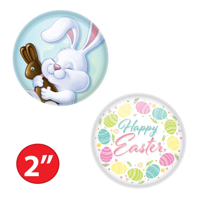 Easter Button Badges