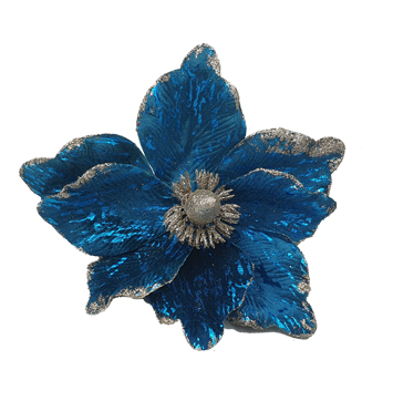 Glitter Poinsettia, 23cm
