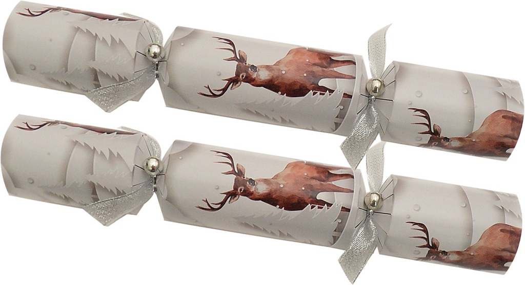 Classic Crackers Printed Deer, 12"