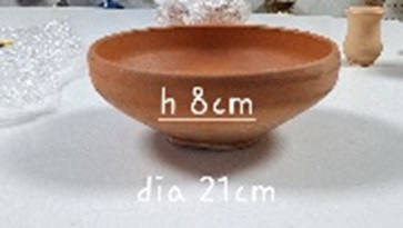 Arabic Clay Bowl, 8cm