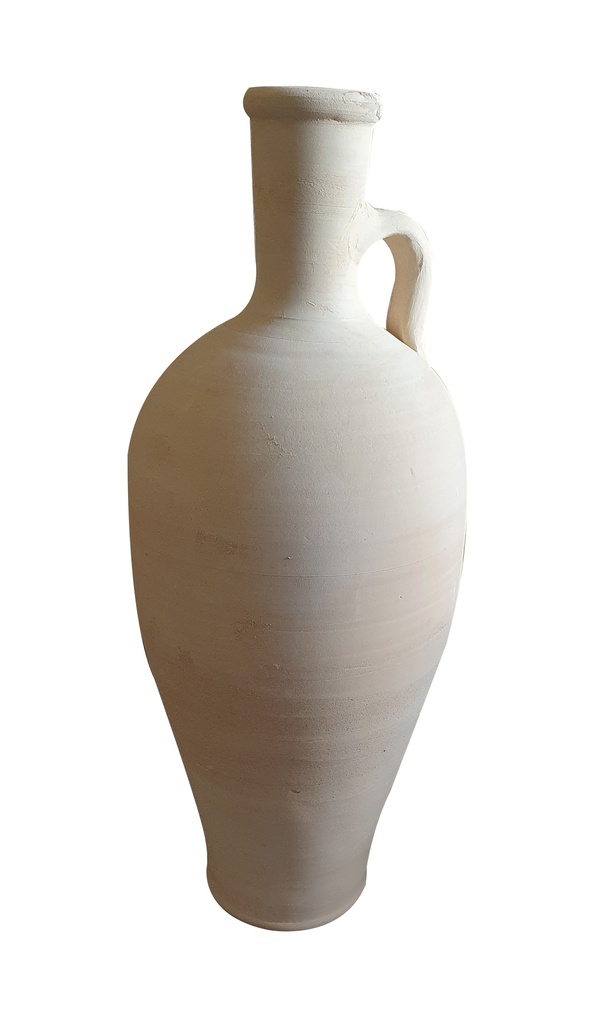 Traditional Arabic Handled Amphora Clay Pot, 40cm