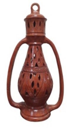Arabic Clay Lantern, 60cm