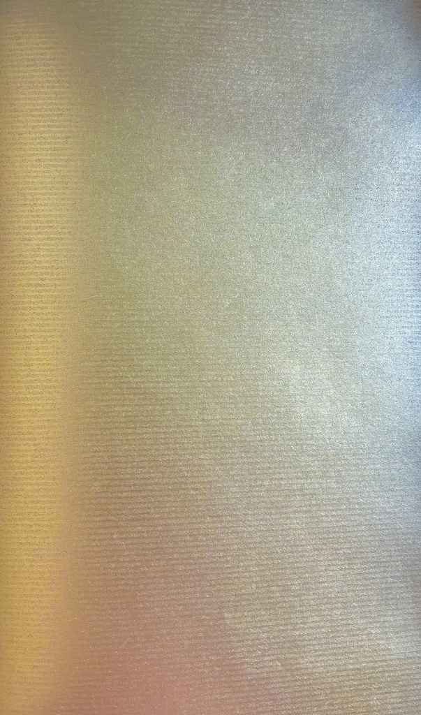 Ribbed Champagne Gift Wrap, 10m
