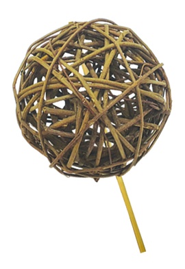 Glittered Lata Ball Pick, 10cm