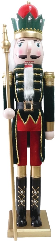Nutcracker Pointed Crown Scepter, 1.5m