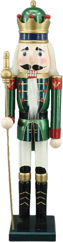 Nutcracker Crowned King Scepter, 80cm