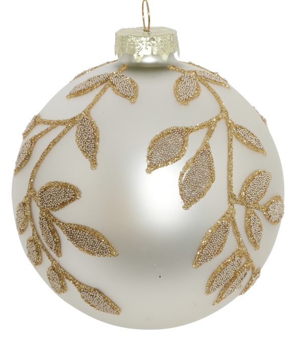 Studded Glass Ball, 10cm