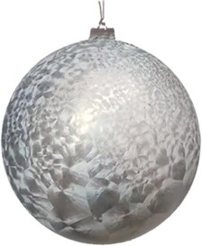 Crystal Ball Crackle Frosted, 15cm