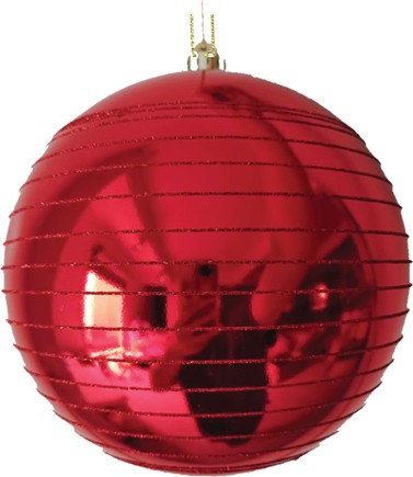Glitter Ball Horizontal Stripe, 20cm
