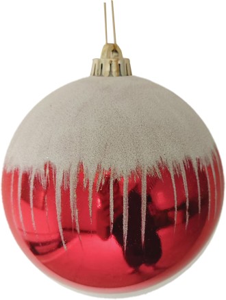 Ball with Snow, 15cm