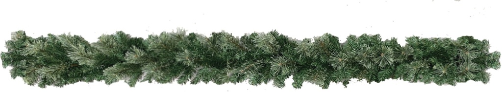 Mixed Tip Highlighted Garland, 9' x 10"