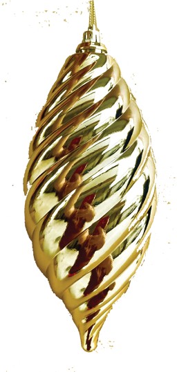 Ridged Teardrop Ornament, 20cm