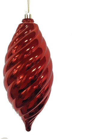 Ridged Oval Teardrop, 20cm