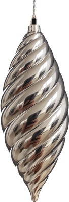 Ridged Oval Teardrop, 20cm