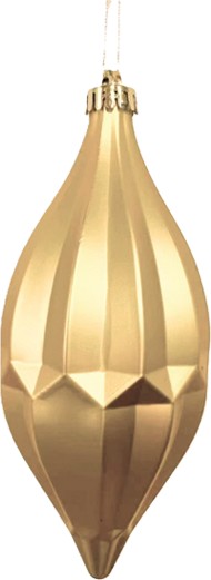 Matte Waterdrop Finial, 25cm