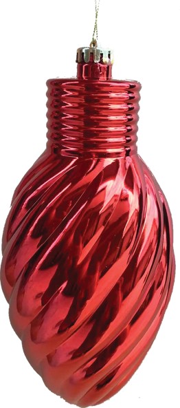 Ridged Oval Teardrop, 27cm