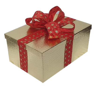 Gift Boxes with Ribbon, 34-41cm