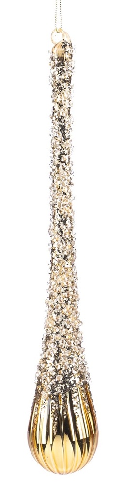 Glass Icicle, 30cm