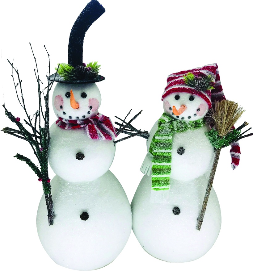 Snowman Pair, 56cm