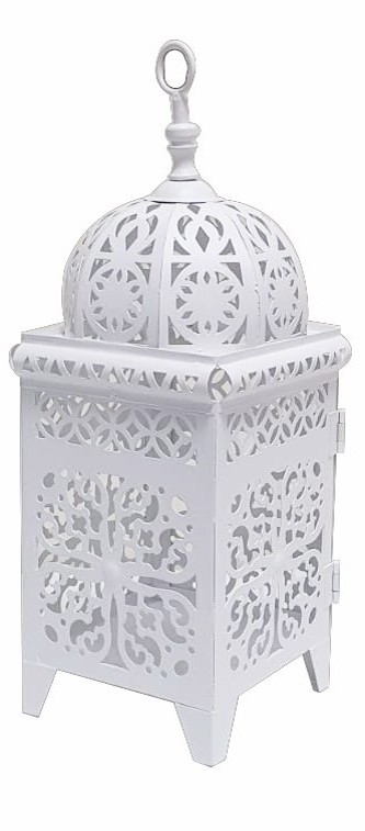Starburst Pierced Lantern, 27cm