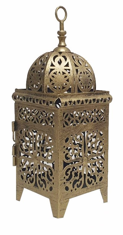 Starburst Pierced Lantern, 27cm