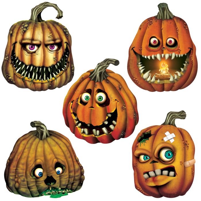 Jack-O-Lantern Cutouts, 25-32cm