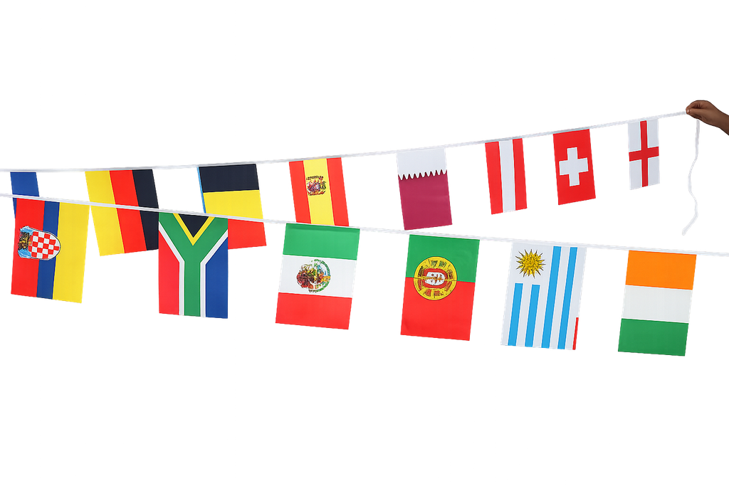 FIFA Flag Bunting, 15m