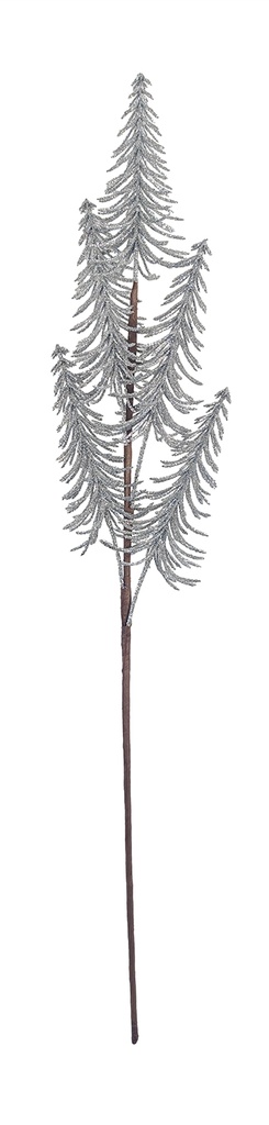 Flocked Needle Spray, 74cm