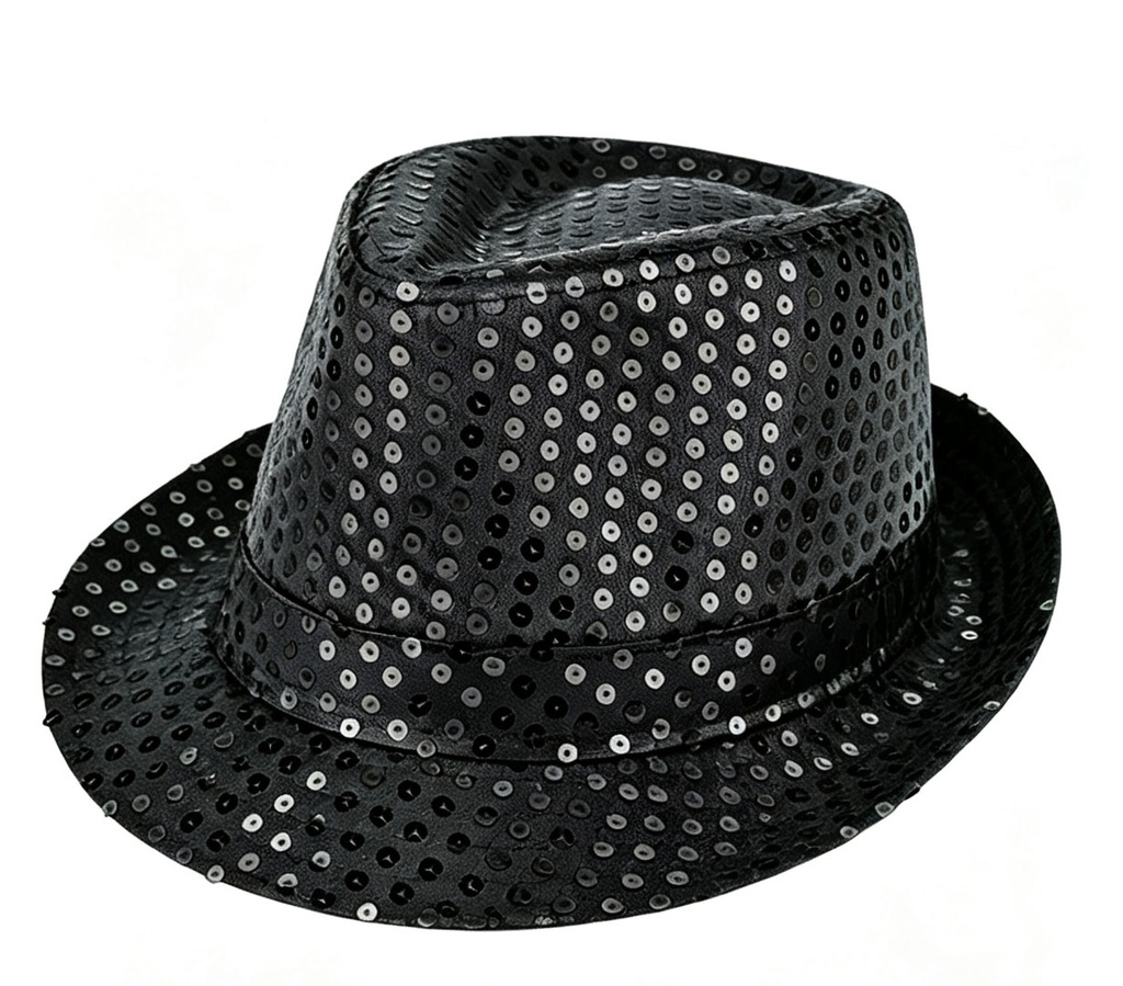 Sequin Fedora Hat 