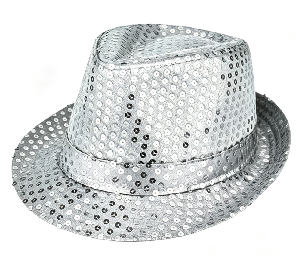 Sequin Fedora Hat 