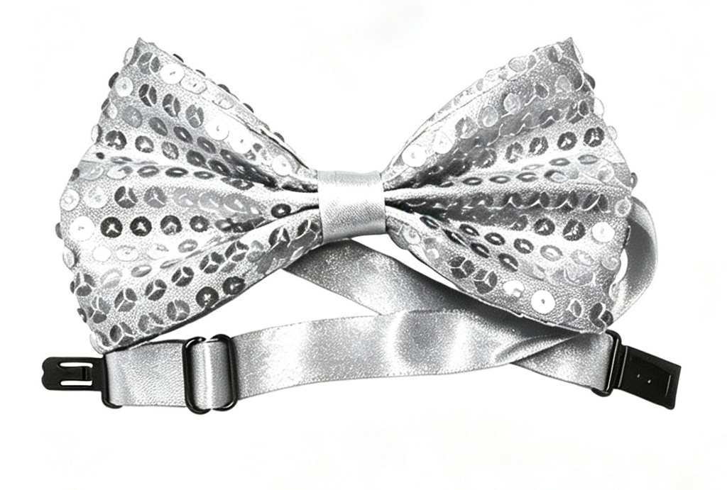 Sequin Bowtie