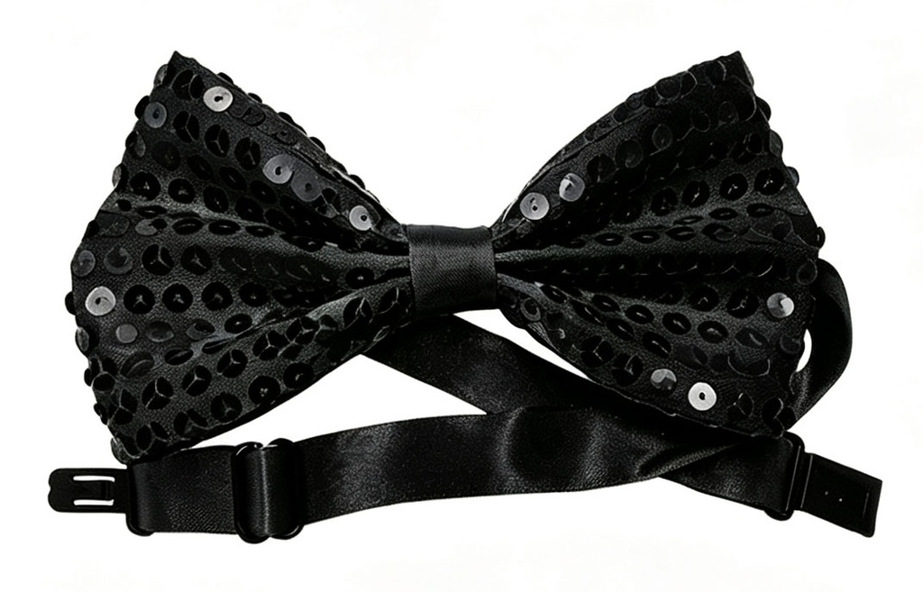 Sequin Bowtie