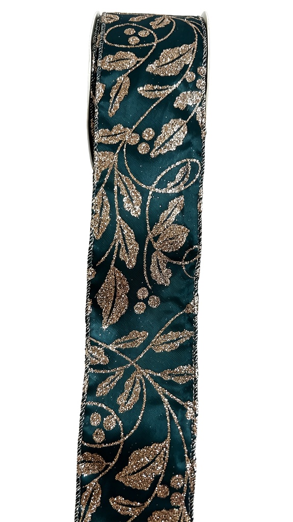 Satin Ribbon Glitter Vine