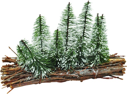 [SA051] Woodland Tree Centerpiece, 30cm