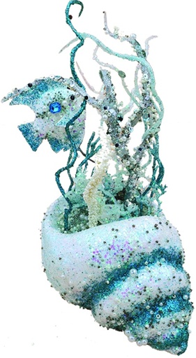 [EY074] Seashell Centrepiece, 31cm