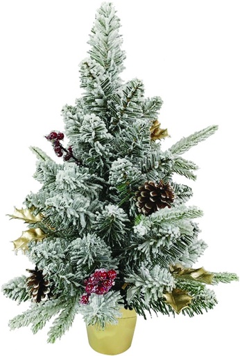 [GT008] Flocked Mini Tree, 60cm
