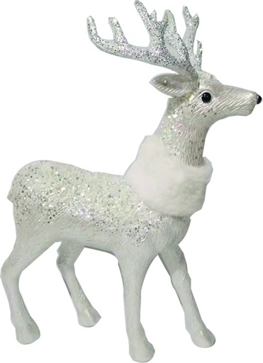 [EY180] Standing Deer Fur Collar, 45cm