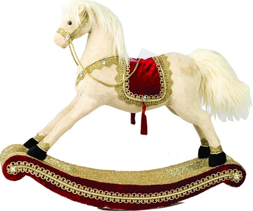 [LJ015] Rocking Horse Jewel Saddle, 68cm