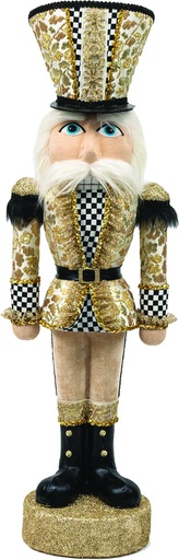 [LJ021] Nutcracker Checkerboard Brocade, 1m