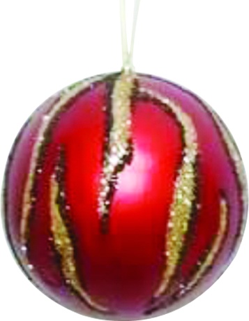 [SL229] Tiger Stripe Bauble, 15cm