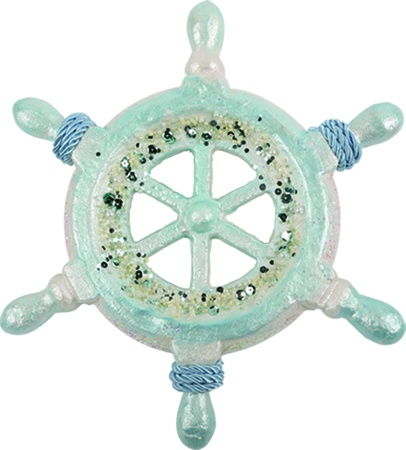 [EY123] Ship's Helm, 30cm