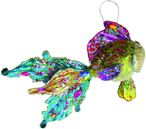 [F15243-CO] Goldfish Ornament, 24cm