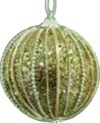 [RT201] Sequin Ribbed Ball, 10cm