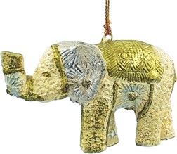 [MJ030] Metal Elephant, 5cm