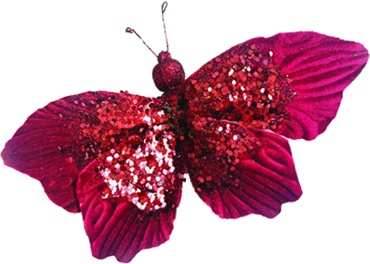 [DZ024-R] Butterfly, 23cm